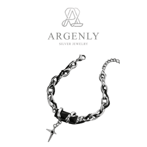 Vòng tay Black Saphire Argenly