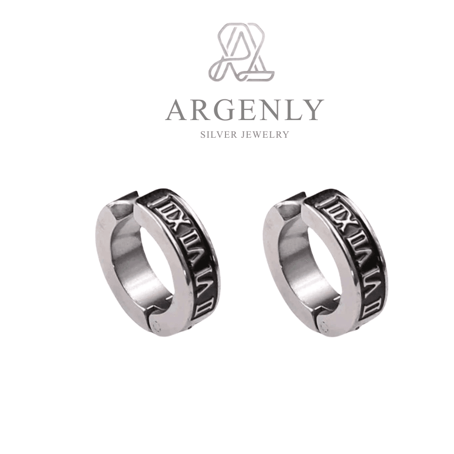Khuyên tai Roman Argenly